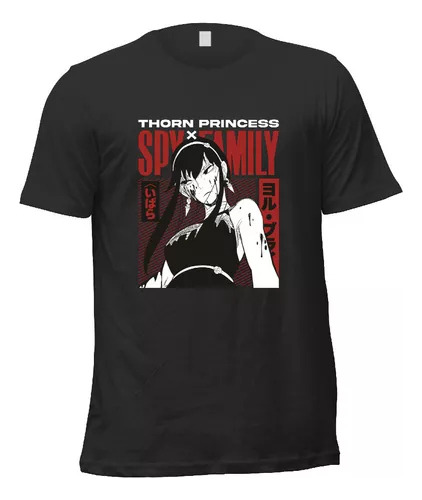 Remera Anime Spy X Family Yor Briar A2 Unisex