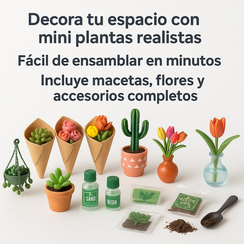 Juego De Jardin Botanico Miniverse Mini Coleccionable