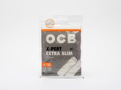 Filtro Para Cigarro Ocb Extra Slim X-pert 5,2 Mm 10 Bags 150