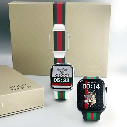 Relógio Inteligente Smartwatch S8 Cucci Para Android E Ios Caixa Preto Pulseira Preto Bisel Preto Desenho Da Pulseira Mesh