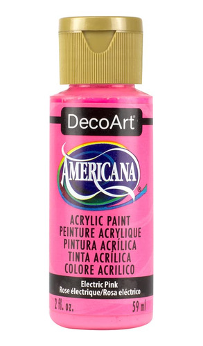 Pintura Acrilica 2 Onza Rosa Electrico