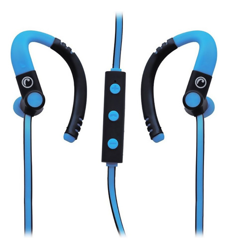 Audífono Fiddler Fd-bt106 Deportivo C/ Mic. Bluetooth Azul