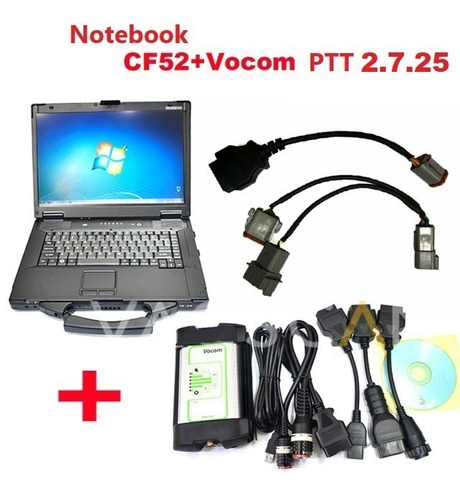 Scanner Vocom Camiones Renault Mack Volvo + Notebook