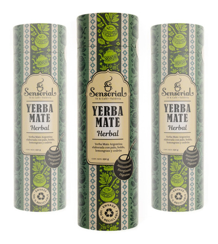 Yerba Mate Herbal/ Tarro 250g 