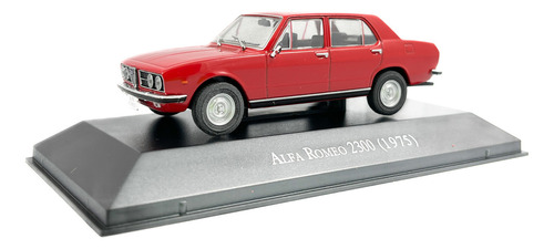 Miniatura Alfa Romeo Fnm 2300 1975 - Ed.36 Cor Vermelho