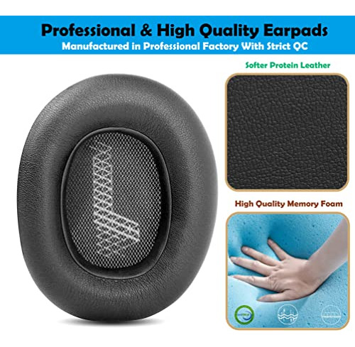 Almohadillas Profesionales Jbl650 De Reemplazo De Auriculare