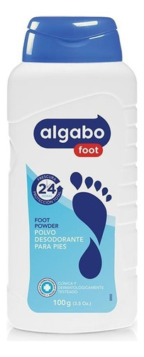 Talco Desodorante En Polvo Foot 100g Algabo