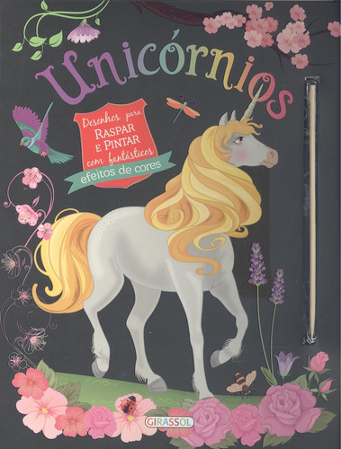 Unicornios Desenhos Para Raspar E Pintar - 