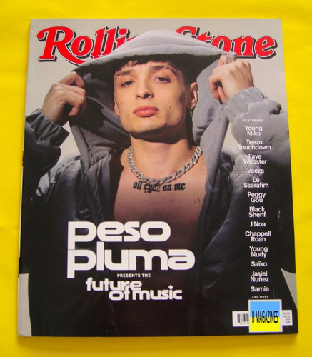 Peso Pluma Revista Rolling Stone Usa La Doble P Young Miko