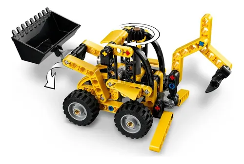 Juego Construcción Lego 104 Piezas Retroexcavadora Niños