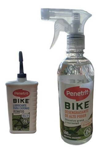 Desengrasante Alto Poder Penetrit Bike +lubricante P/ Cadena