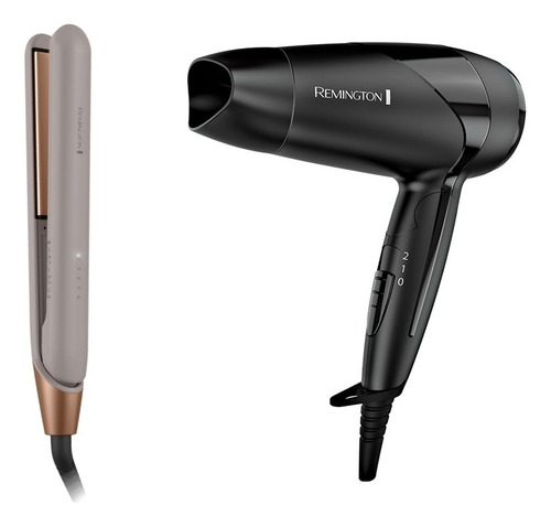 Combo Remington Planchita S31a + Secador De Pelo D1500