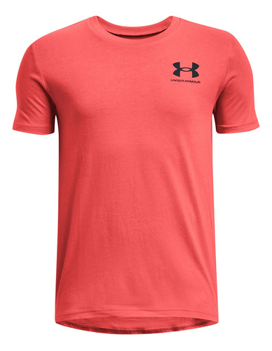 Remera Under Armour Ua Sportstyle Left C Para Niño