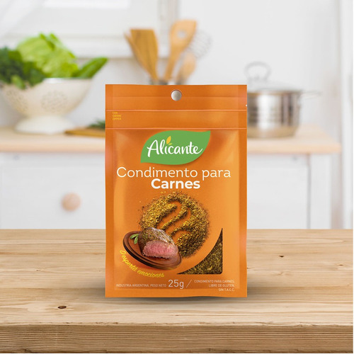 Alicante Condimento Para Carnes X 25 Gr