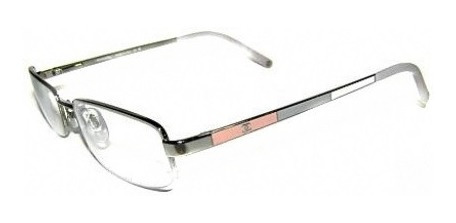 Lente Óptico Chanel 2085 Silver Pink Grey Semi Al Aire 50mm