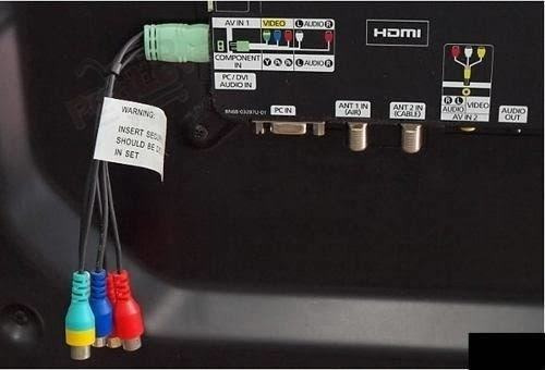 Adaptador P1 P2 Rca Video / Componente Samsung Original