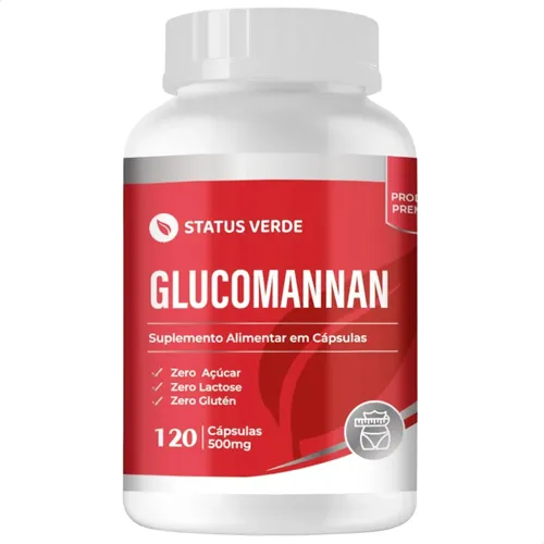 comprar Glucomannan Natural 120 Cáps - Status Verde