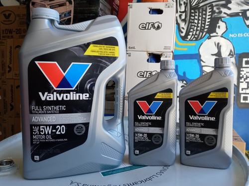 Valvoline Advanced 5w20 X 6.7 Litros