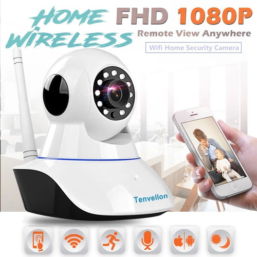 Imagen 2 de 10 de Video Baby Monitor Con Cámara Hd Noche Infrarrojo Visión Bid