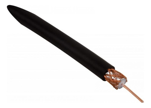 Cable Coaxial Steren Rg6 60% Malla De Cobre Carrete De 305m