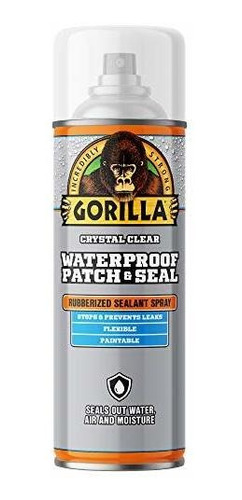 Gorilla Waterproof Patch Spray Transparente Paquete De