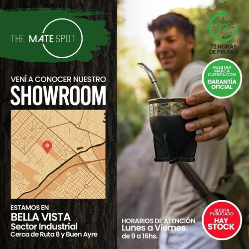 Mate Imperial Uruguayo Con Virola Personalizada + Bombilla