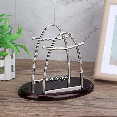 Imagen 7 de 9 de Pèndulo Fdit Classic Newton Cradle Balance Balls 5 Bolas De