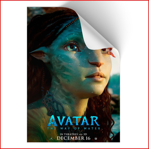 Poster Adherible Avatar 2022 The Way Of Water - 52x35cm