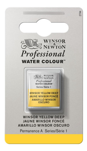 Aquarela W&n Profissional Pastilha S1 Winsor Yellow Deep