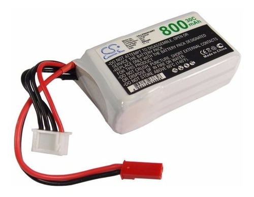 Bateria 11.1v 800mah Li-po Lp8003c30r P/drone Aeromodelismo