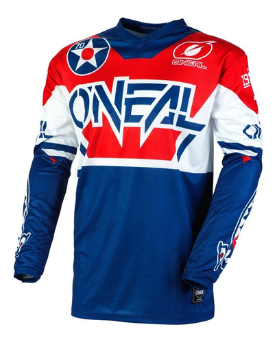 Jersey Remera Motocross Niños Enduro Atv O´neal Element Cuo