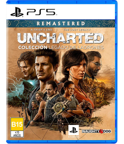 Uncharted Legacy Of Thieves Collection Ps5 Fisico