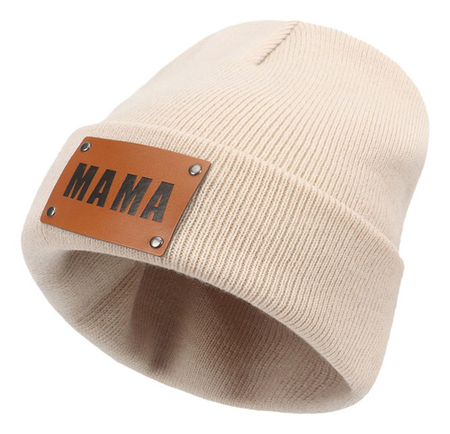 Gorro De Punto Para Mujer, Gorro De Punto Para Mamá, Gorro