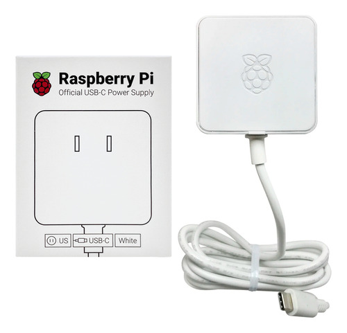 Cargador Eliminador Raspberry Pi 5v 3a 15w Tipo C Original
