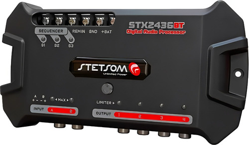 Processador Stx2436bt Stetsom Crossover Automotivo Bluetooth