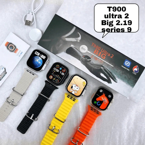 Reloj Inteligente Smart Watch T900 Ultra 2 Big 2.19