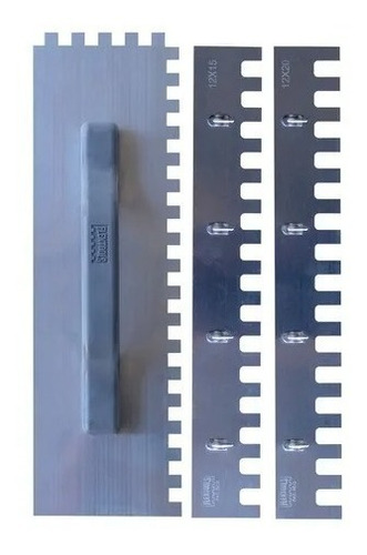 Desempenadeira Dentada 3em1 (36cm) - Flextools