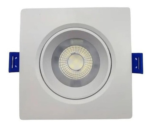 Lámpara Led Para Empotrar Cuadrada Spot 5w 3000k Wellmax