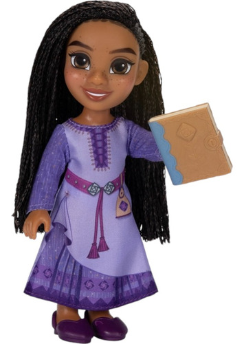 Muñeca Disney Wish Asha Con Accesorios 15 Cm