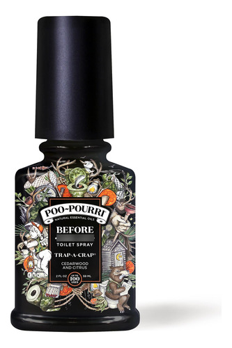 Espray Para Inodoro Before-you-go Madera De Cedro Y Cítricos