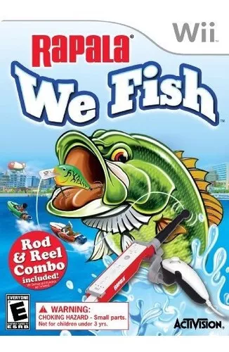 Rapala: We Fish With Rod Bundle - Nintendo Wii