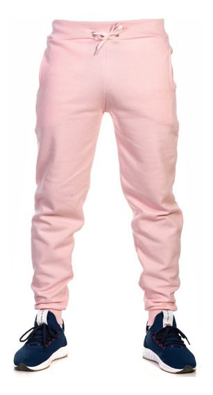 calça moletom rosa masculina