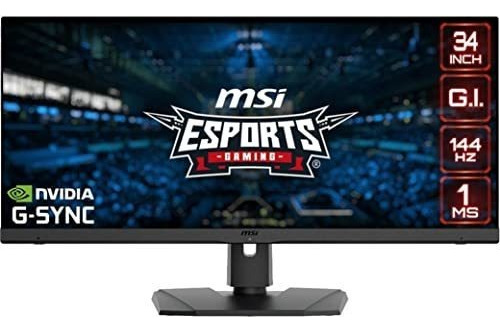 Msi Full Uwqhd Antirreflejo 1 Ms 3440 X 1440 144 Hz Frecue