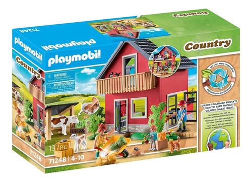 Playmobil 71248 Casa De Campo Granja Ecologica