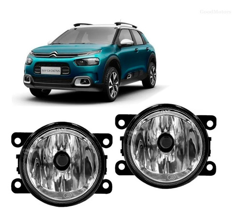 Par Neblineros Citroen C4 Cactus 2017 A 2021 + Ampolletas