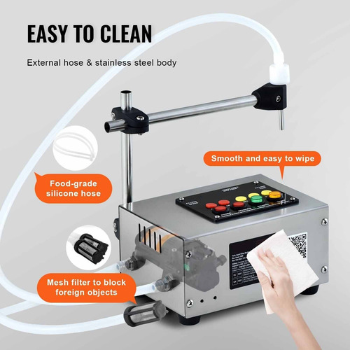 Automática Máquina De Dispensador Líquidos De 10 A 4000 Ml