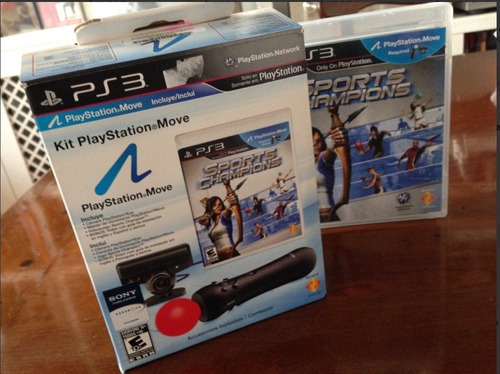 Kit Playstation Move Ps3 / Camara Ps Eye, Mando Juego Sports