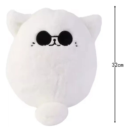 Peluche Jujutsu Kaisen Gojo Gatoru Almohada Gato 32 Cm