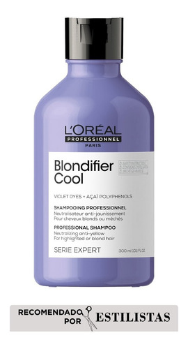 Shampoo Matizador Blondifiercool 300ml L'oréal Professionnel