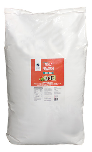 Arroz Para Sushi 25 Kg Uteki Alimentos